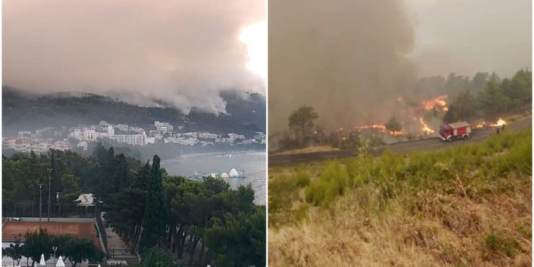 Snimke iz Tučepa su zastrašujuće, ljudi ostali bez struje. Dolazi pomoć iz Zagreba