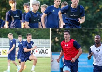 Sportske novosti – Na utakmicu Dinama stigli i navijači Modrih, UKrajinci na travnjak izašli zaogrnuti zastavama