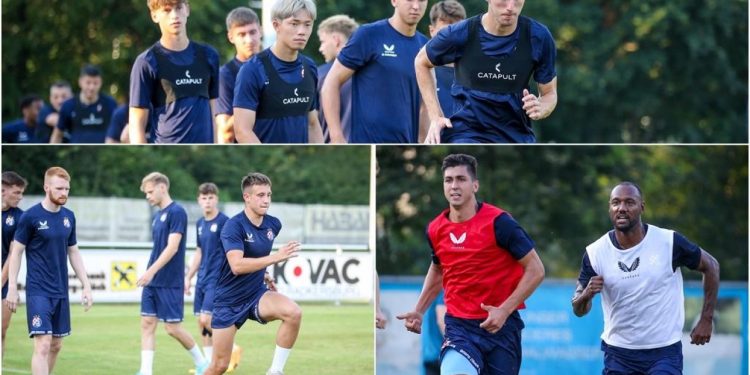 Sportske novosti – Na utakmicu Dinama stigli i navijači Modrih, UKrajinci na travnjak izašli zaogrnuti zastavama