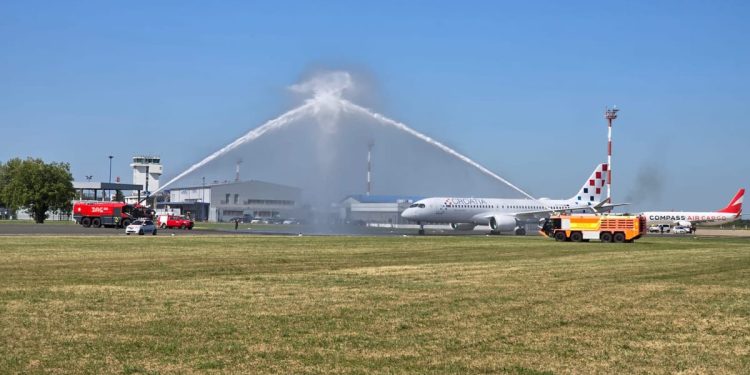 Svečeno dočekan novi zrakoplov Croatia Airlinesa
