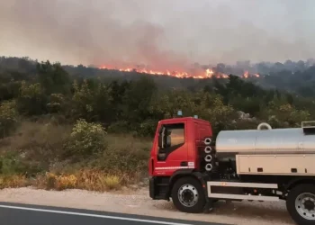 TREĆI DAN BORBE Požar kod Stoca još uvijek aktivan