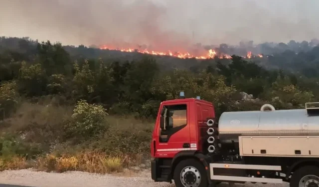 TREĆI DAN BORBE Požar kod Stoca još uvijek aktivan