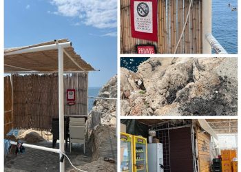 Teroriziranje lokalnog stanovništva, rade buku, roštiljaju i bacaju ulje i garbun u more!