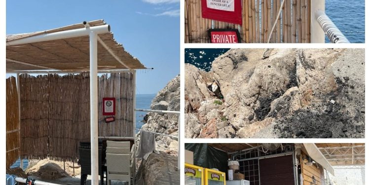 Teroriziranje lokalnog stanovništva, rade buku, roštiljaju i bacaju ulje i garbun u more!