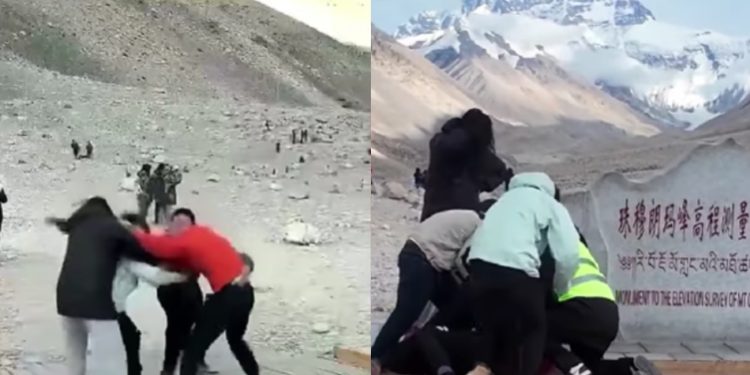 Tučnjava na vrhu svijeta: Pogledajte bizaran razlog zbog kojeg su se planinari ‘pošaketali’