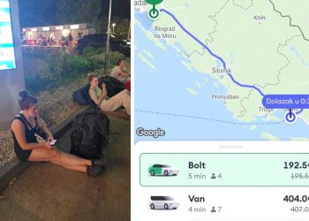 Turisti u Zadru su bijesni. Stotine putnika na aerodromu: Cijena taksija raste iz minute u minutu