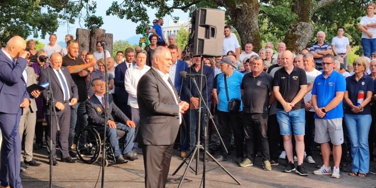 U Cisti Velikoj svečano je otvoren spomen-park Mate Vučak – Čigra