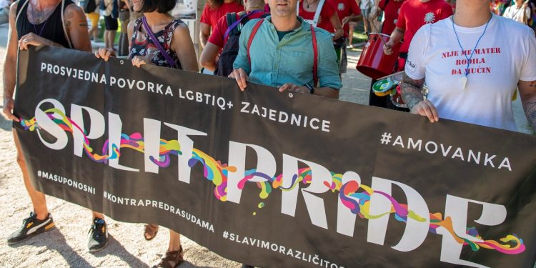 U Splitu održan 13. Pride, stigao i Puljak: ‘Radit ćemo na tome da se svi osjećaju sigurno’