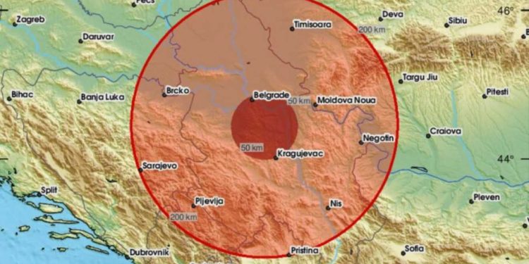 U susjedstvu zabilježen novi potres: ‘To je dosta blizu Beograda’