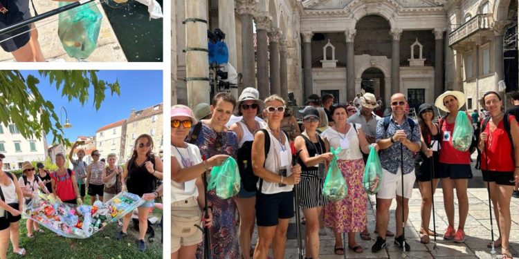 Učenici Pomorske škole i polaznici Erasmusa očistili Dioklecijanovu palaču i Matejušku