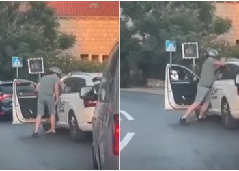 VIDEO Incident u Dalmaciji: Motociklist pljunuo i napao vozača Ubera