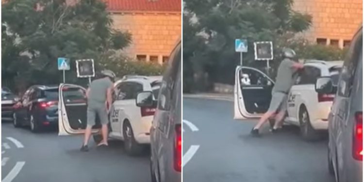 VIDEO Incident u Dalmaciji: Motociklist pljunuo i napao vozača Ubera