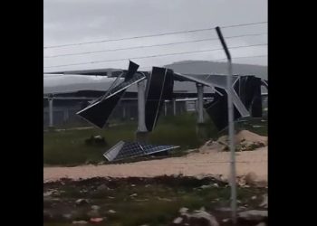 VIDEO Nevrijeme prouzročilo velike štete na solarnim farmama u Hercegovini
