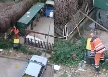 VIDEO Smeće s Avenije djelatnici JP Parkovi odlažu iza kontejnera