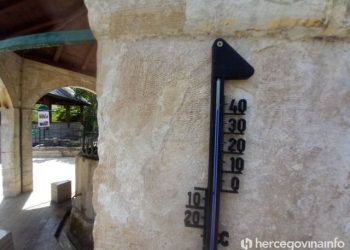 VREMENSKA PROGNOZA ZA HERCEGOVINU Sunčano, vruće i veoma sparno, no rekord iz 1901. godine neće biti nadmašen