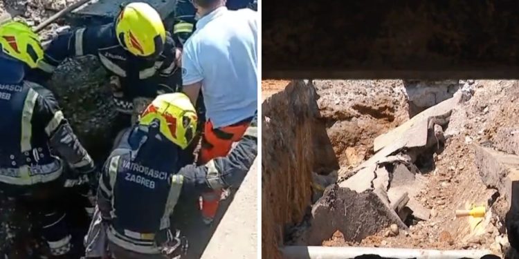 Vatrogasci o drami u Podsljemenu: ‘Kad smo došli, njegovi kolege su ga počeli otkopavati’