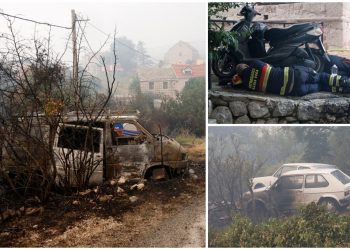 Vatrogasci padaju s nogu, spaljena zemlja: Pogledajte pustoš koju je ostavila vatrena stihija u Dalmaciji