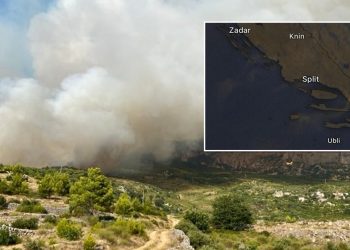 Veliki dalmatinski požari vide se i na satelitskim snimkama. Evo kakvo je stanje na požarištu u Tučepima