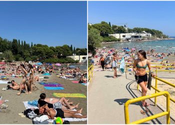 Vruće je kao u paklu. Ovako izgledaju Bačvice