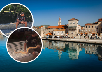 ZMIJURINA OBILAZI DALMACIJU Iz Splita stigla do Trogira, kuda će dalje?