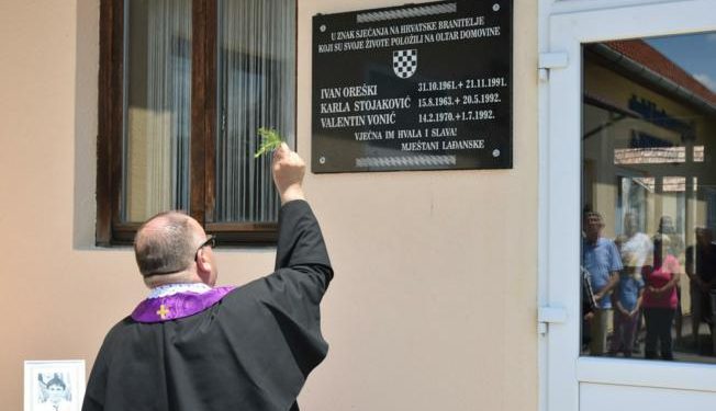 Zahvala i sjećanje na branitelje iz Lađanske