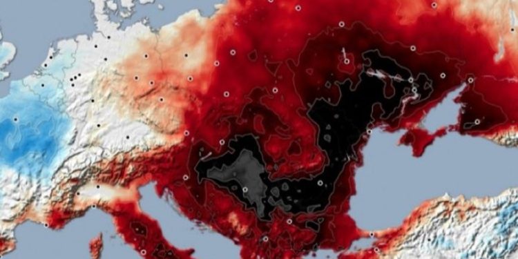 Zastrašujuća karta pokazuje što se može dogoditi za 10 dana: Prijeti prodor kroz toplinsku kupolu