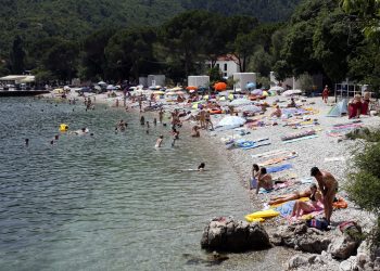 Zmija izazvala uzbunu na plaži: ‘Zatuka ju je ovećon stinom, pračovjek je pobijedio’