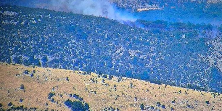 Zračne snage su na terenu. Planulo kod Trogira, hitno na mjestu požarišta pohitali vatrogasci s kaštelanskog područja