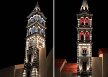 Zvonik Crkve Čudotvorne Gospe Sinjske u novom dekorativnom ruhu: Spoj tradicije i umjetnosti