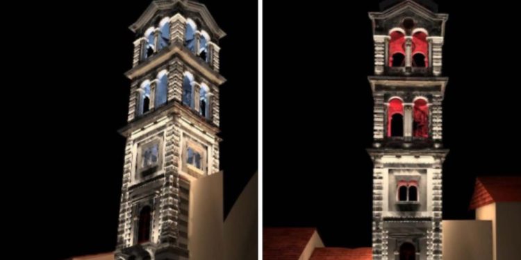 Zvonik Crkve Čudotvorne Gospe Sinjske u novom dekorativnom ruhu: Spoj tradicije i umjetnosti