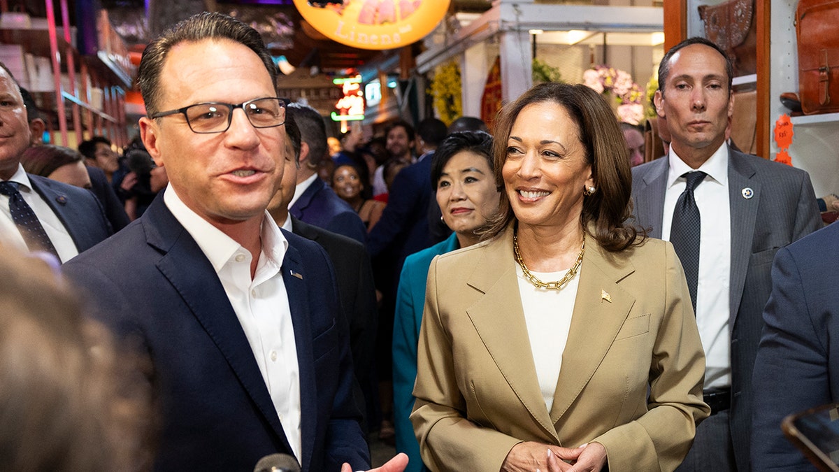 Josh Shapiro i Kamala Harris