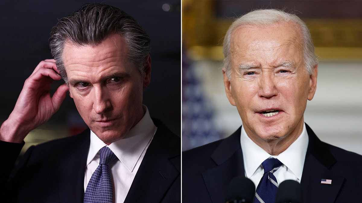 Newsom i Biden