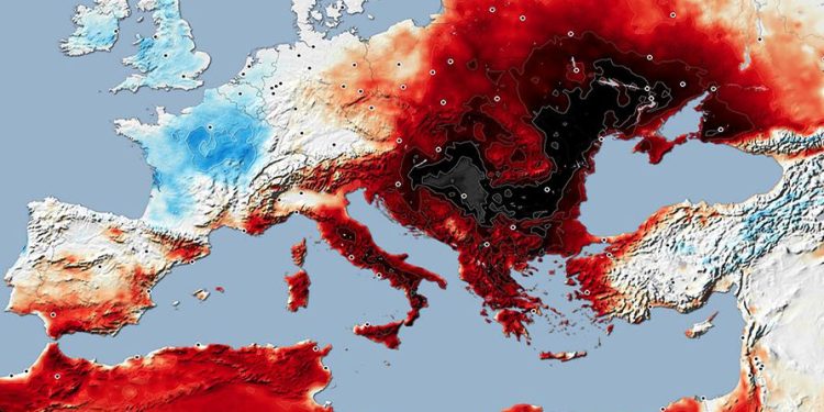 GORI MORE, GORI KAMEN Vrući zrak uz Afrike prži cijelu Europu, posebno Mediteran. Raste opasnost od požara | NACIONAL.HR