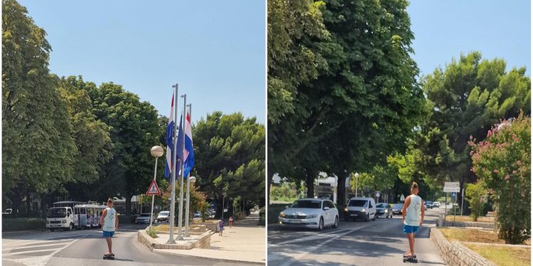 Slobodna Dalmacija – Vidite li vi išta sporno u ovoj vožnji po splitskim ulicama? Izazvala je raspravu na društvenim mrežama: ‘Zgazi budalu’