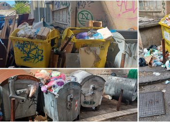 Slobodna Dalmacija – Pogledajte na što liče kontejneri u Zagrebačkoj ulici. Smeće na sve strane, mirisi oko kontejnera sigurno nisu ugodni