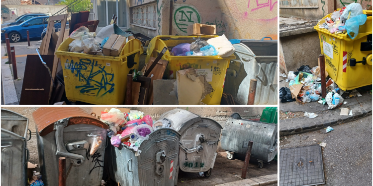 Slobodna Dalmacija – Pogledajte na što liče kontejneri u Zagrebačkoj ulici. Smeće na sve strane, mirisi oko kontejnera sigurno nisu ugodni