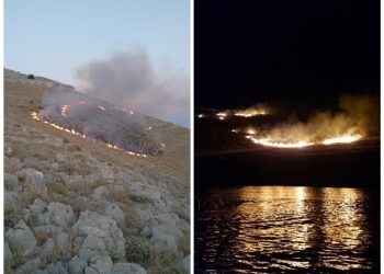 Ugašen požar koji je na otoku Kornatu izazvala signalna raketa