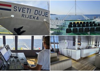 Slobodna Dalmacija – Na splitsko plovno područje dolazi najmlađi trajekt u floti Jadrolinije. Pogledajte fotografije uglancanog ‘Svetog Duje’