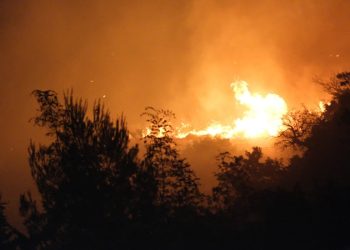 APOKALIPTIČNE SCENE Ljudi su u panici, boje se za svoje kuće: “Točno ovako je bilo i 2017. Vatra nam je 15 metara od kuće”