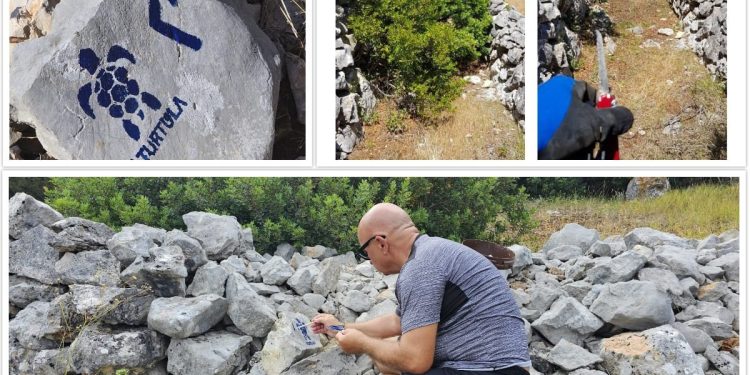 AUSTRIJANAC KAO UZOR SVIMA! Došao na Ist i nakon puno muke i truda, očistio i markirao sve zapuštene putove kako bi drugi sigurnije hodali otokom