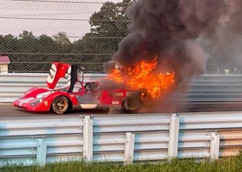 Auto Klub – Ogromna šteta: Zapalio se neprocjenjivi trkaći Ferrari koji je 1971. osvojio postolje u Le Mansu