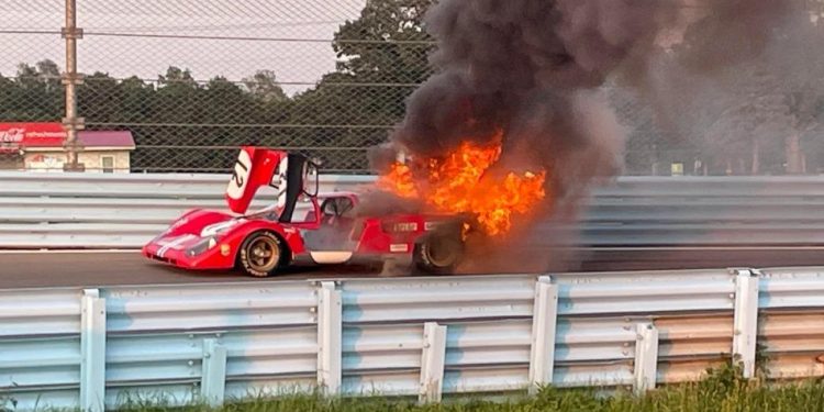 Auto Klub – Ogromna šteta: Zapalio se neprocjenjivi trkaći Ferrari koji je 1971. osvojio postolje u Le Mansu