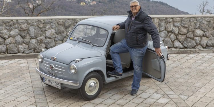 Auto Klub – Potpuno originalan Fiat 600 iz 1955. U Opatiji smo pronašli najstariji ‘Fićo’ koji još vozi našim cestama