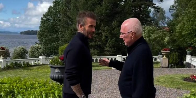 Beckham, najnoviji video s Erikssonom na društvenim mrežama
