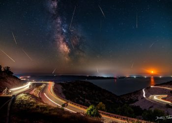 Brački fotograf snimao Perzeide, nije bio svjestan da je snimio početak požara