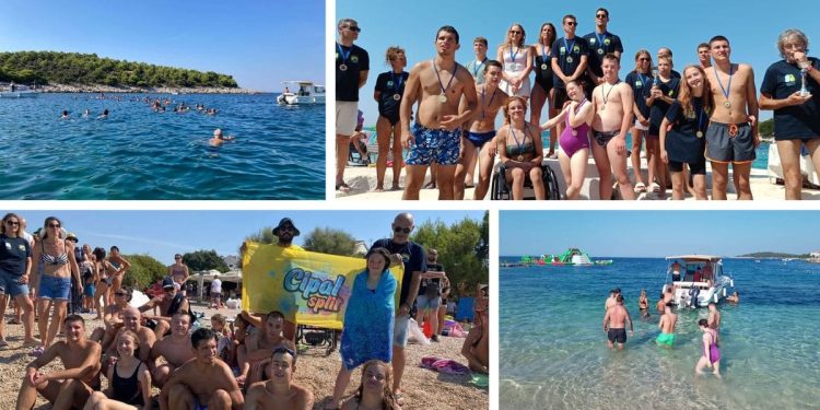 Bravo za splitske Cipliće! Isplivali su Plivački mini maraton Lozica