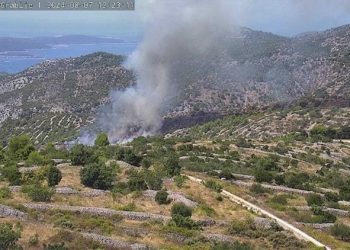 Brzom reakcijom vatrogasci zaustavili širenje požara na Hvaru!