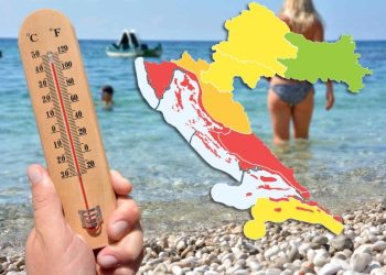 CRVENI METEOALARM ZA OBALU Vruće i… vrlo vruće!