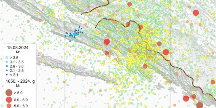Čak tridesetak potresa pogodilo Pelješac u jednom danu. Ima li razloga za brigu?