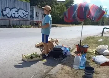 DJEČAK KOJI JE DIRNUO BiH Mališan prodaje voće na ulici kako bi kupio lijekove za bolesne roditelje